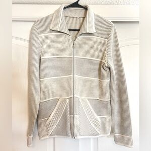 Beautiful Knitted/ Crochet Sweater ZipUp